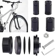 Airtag Bicycle Mount, Hidden Airtag Mount Bicycle, Anti-Theft Airtag Case, Waterproof Hidden for Bicycle Front Fork Tubes with Inner Diameter of 18-30 mm/0.71-1.18 Inches
