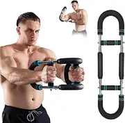 Twister Arm Exerciser,HMNXG Adjustable Forearm Strengthener, Arm Exercise Equipment, Chest Workout Equipment, Portable Spring Resistance for Home Workout Equipment