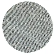 Majesty Teal Blue Reversible Wool Round Rug