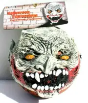 2008 Vtg PMG Halloween Expressions Horror Monstrous Monster Scary Mask Latex
