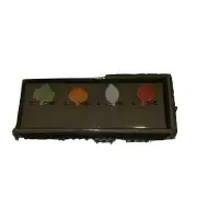 Thirstystone Leaf Wine Charms, Set of 4