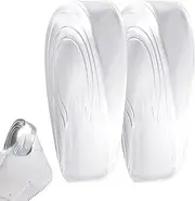Height Increase Insoles – Adjustable Shoe Lifts, Orthopedic Gel Inserts | Invisible Heel Raise Pads for Men Women, Pain reliev Insoles, For Running, Standing, Back Balance, Formal Shoes