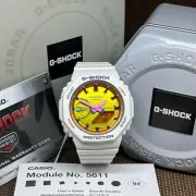 Casio G-Shock GMA-S2100BS-7A Vibrant White Color Octagon Ladies Quartz Watch