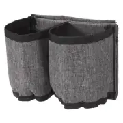 Luggage Travel Cup Holder, Free Hand Drink Carrier, Grey