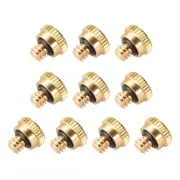 Misting Nozzle Plug, UNC10-24 for Outdoor Cooling System, 10 Pcs (9mm Height)
