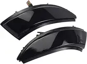 Side Mirror Indicator For Captur For Kaptur 13-16 For Clio IV MK4 13-18 For Zoe Dynamic Turn Signal Light LED Mirror Sequential Indicator Blinker Lamp Dynamic Sequential Blinker(Yellow)