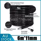 6M High Pressure Washer Hose Pipe Sewer Jetter Kit Drain Cleaner Cleaning Kit OZ