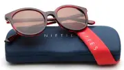 New NIFTIES NI9841 col 4325 Red Sunglasses 48-19-138mm B44mm