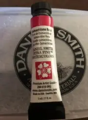 Daniel Smith Extra Fine Watercolors, NEW 5ml tubes Qinacridone Rose