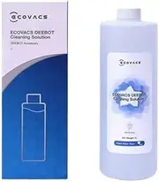 1L Vacuum Cleaner Cleaning Fluid, Compatible for ECOVACS, Compatible for Deebot Ozmo Cleaning Liquid T20 N9＋T10 OMNI/T10 Turbo/X1 Omni/X1 Turbo Ground Specific Cleaning Solution(X1 Omni X1s Pro X2)