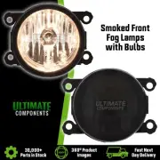 For Suzuki SX4 S-Cross Hatchback 2013> Smoked Front Fog Lights Tint Upgrade Pair
