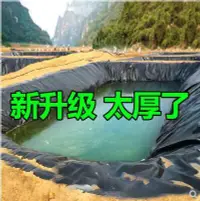 在飛比找露天拍賣優惠-量大超優惠✅魚塘防滲膜魚池防水帆布水產養殖塑料膜蓄水池篷布膜