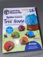 Learning Resources Spike Fine Motor Hedgehog Sensory Tree House ages 18m+