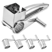 Hand Cranked Cheese Grater Stainless Steel Rotary Vegetable Carrot Slicer