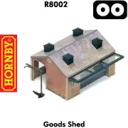 GOODS SHED track side building OO gauge 1:76 model railways HORNBY R8002