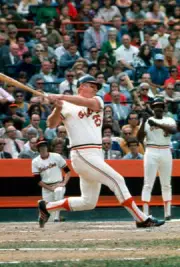 Boog Powell Of The Baltimore Orioles Bats Against The Pirates 3 Old Photo