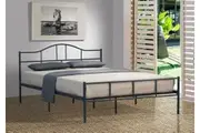 Istyle Jovy Double Bed Frame Metal Grey