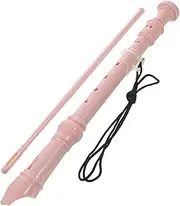 Mikinona 1 Set Beginner Practice Clarinet for German Style Flute Lightweight Recorder for Music Lessons School Ensembles Home Exercises and