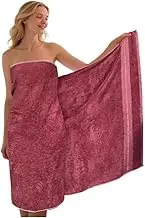 Extra Large Bath Towel Premium Bamboo Fiber, Ultra Absorbent & Quick-Dry, Bath Sheet for Hotel, Home Use(Red)