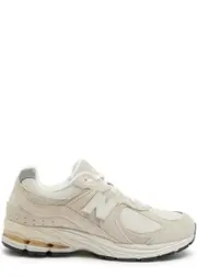 New Balance 2002 Panelled Mesh Sneakers - Taupe - 7 7