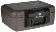 Fireproof Safe with Key Lock, Chest Lock Box for Home or Travel Secures Money...