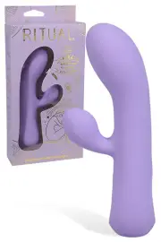 Doc Johnson Ritual Aura 6.25" Rabbit Vibrator