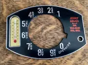 Antique Rotary dial Telephone Advertisement Thermometer Accessory ￼NOS