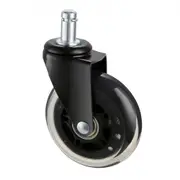 VEVOR Office Chair Wheels, Set of 5, 76.2 mm Caster Wheels Replacement for Hardwood Floors and Carpet, Heavy Duty Computer Gaming Desk Casters with 59