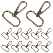 15Pcs Bag DIY Lobster Clasps Alloy Lobster Clasps Swivel Snap Hooks DIY Jewelry