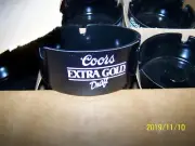 Case of 72 vintage COORS Extra Gold Draft Ashtrays ~ 1980's ~ NEW OLD STOCK !