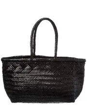 Dragon Diffusion Woven Leather Tote