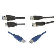 [Jaycar] USB 3.0 Type-A Plug to Plug Cable 1.8m - to Type-A