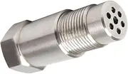 Exhaust Manifold Extension - High Pressure Hex Threaded Coupler - High Pressure Stainless Steel Connector Tool Supplies for Automobile