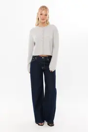 [SUPRE] SUPRE - Brydie Button Through Cardigan & Low Rise Baggy Jean Bundle