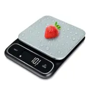 0.1g Digital Kitchen Food Scale - Precision Food Scale for Cooking, Square