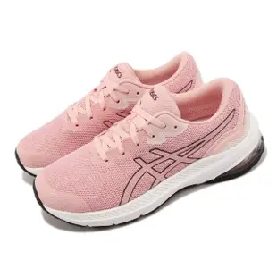 【asics 亞瑟士】慢跑鞋 GT-1000 11 GS 大童鞋 女鞋 玫瑰粉 白 亞瑟膠 亞瑟士 運動鞋(1014A237701)