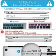 New 2022 2021 2020 MacBook Air 13 inch Case M1 A2337 A2179 A193 Compatible with