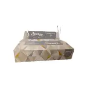 Lot Of 2 Kleenex 2-Ply Facial Tissue 8.3 X 7.8" Flat Box 125 Count Total Of 250