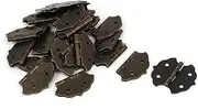 Aexit Jewelry (Power tool) Gift Box Case Vintage Style pipe tube Hinges Bronze Tone 28mm (96ry260qf214) Length 30PCS