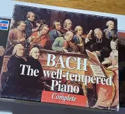 Bach The Well Tempered Piano Complete 4 CD Set Music 1996 The 4 Cds Are Sealed.