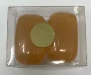 2 Bars Vintage Crabtree & Evelyn TROPICAL BREEZE Translucent Soap