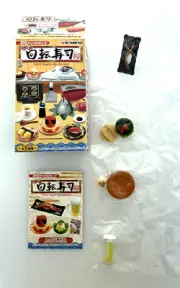 Re-Ment Miniatures Dollhouse Petit Sushi-Go-Round Box 6 Sushi For A Special Day