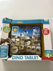 Smithsonian Kids Dino Tablet by Kidz Delight 2011 Dinosaur Facts Trivia & Quiz