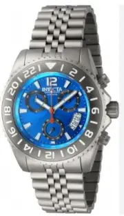 Invicta Pro Diver Swiss ETA G10.711 Caliber Men's Watch - 43mm, Titanium (43802)