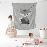 Pink Lemonade Foxy Baby Blanket