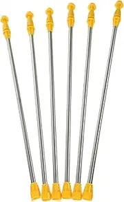 Levemolo Adjustable Telescopic Misting Rods 6pcs Water Sprinkler Sprayer Wands Garden Powder Sprayer Replacement Rods