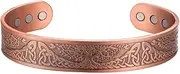 A Better Pure Copper Magnetic Therapy Bracelet Tree of Life Design 99.99% Copper Adjustable Fit