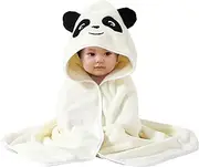 Baby Towels with Hood, Animal Bath Towel Baby Blanket, Soft Coral Fleece Baby Blanket, Bath Towel, Shower Baby Stuff Towels for Babies Boys Girls