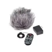 Zoom APH-6 Windscreen Remote Control AC Power Adapter USB Cable Accessory Pack