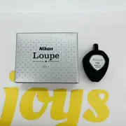 NIKON 10x Jewelry Triplet Loupe Magnifier Made in Japan
